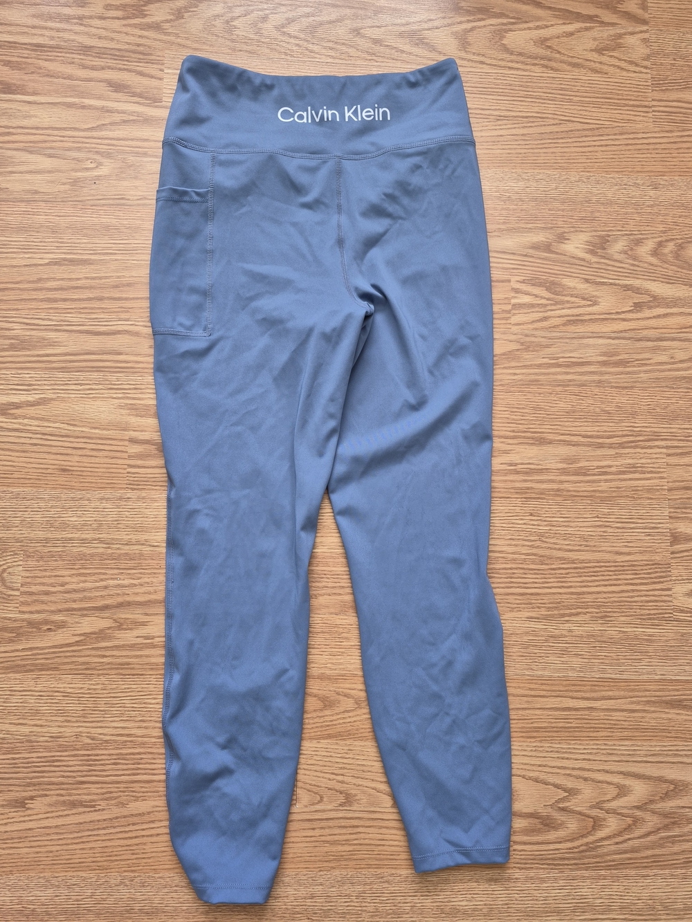 Calvin Klein Blue High-Waist Leggings